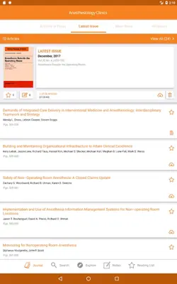 Clinics Review Articles android App screenshot 2