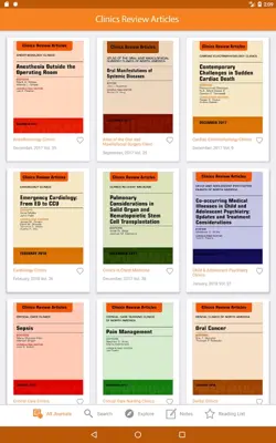 Clinics Review Articles android App screenshot 4