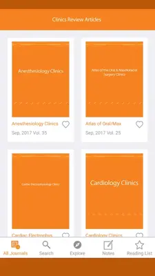 Clinics Review Articles android App screenshot 6